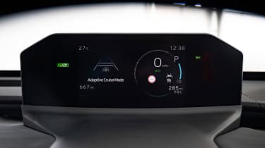 Toyota bZ4X Touring - driver's display