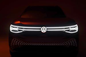 Volkswagen ID. Roomzz - full front dark