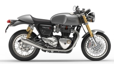 Triumph Thruxton R review - grey other side