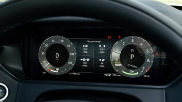 Range Rover Velar - dashboard screen