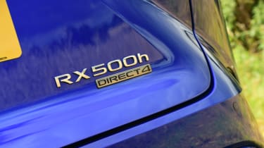 Lexus RX 500h - &#039;RX 500h&#039; badge