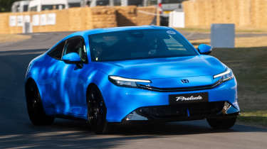 Honda Prelude at Goodwood Festival of Speed - front cornering 