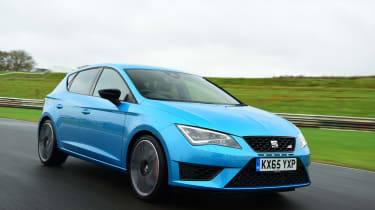 SEAT Leon Cupra 280 front tracking