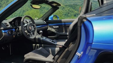 Porsche Boxster Spyder - cabin
