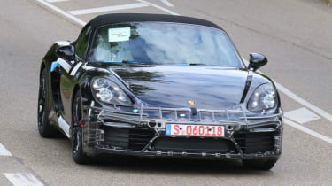 Porsche Boxster facelift front