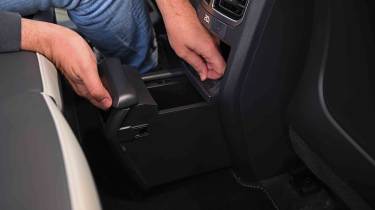 Kia EV5 - rear storage area