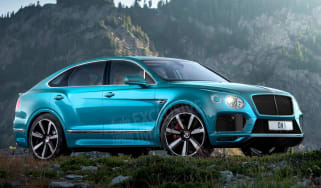 Bentley Bentayga coupe SUV - rendering