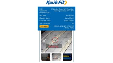 Nissan Qashqai e-Power Tekna+ - KwikFit report