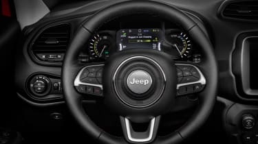 Jeep Renegade PHEV - steering wheel