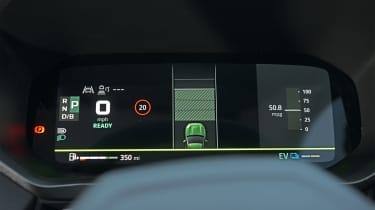 Dacia Bigster - driver display