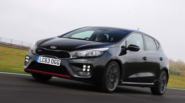 Kia Cee&#039;d GT Tech - front tracking
