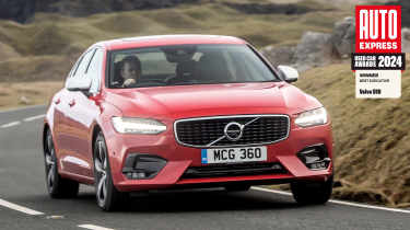 Volvo S90 - front cornering