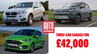Three-car garage for £42,000