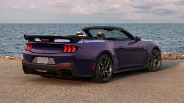Ford Mustang Dark Horse SC convertible - static rear 3/4