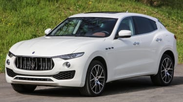 Maserati Levante SUV - front quarter white