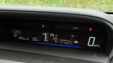 Toyota Prius+ dials