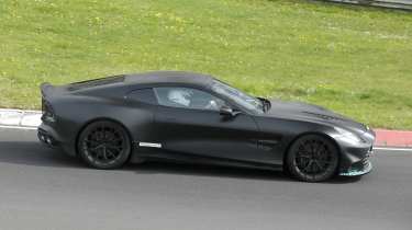 Aston Martin Vanquish S (camouflaged) - side action