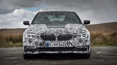 BMW 5 Series prototype 2016 - front