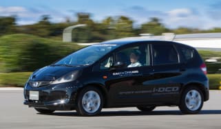 Honda Jazz Hybrid front action