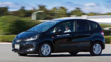 Honda Jazz Hybrid front action