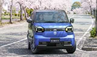 New Suzuki eSky - front cornering