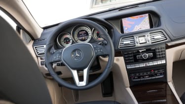 Mercedes E400 Coupe interior