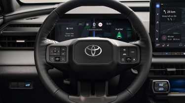 Toyota RAV4 - steering wheel