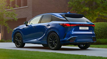 Lexus RX - blue rear