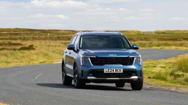 Kia Sorento diesel 2024 corner