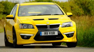 Vauxhall VXR8 GTS front cornering