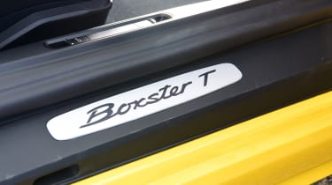 Porsche Boxster T - treadplate