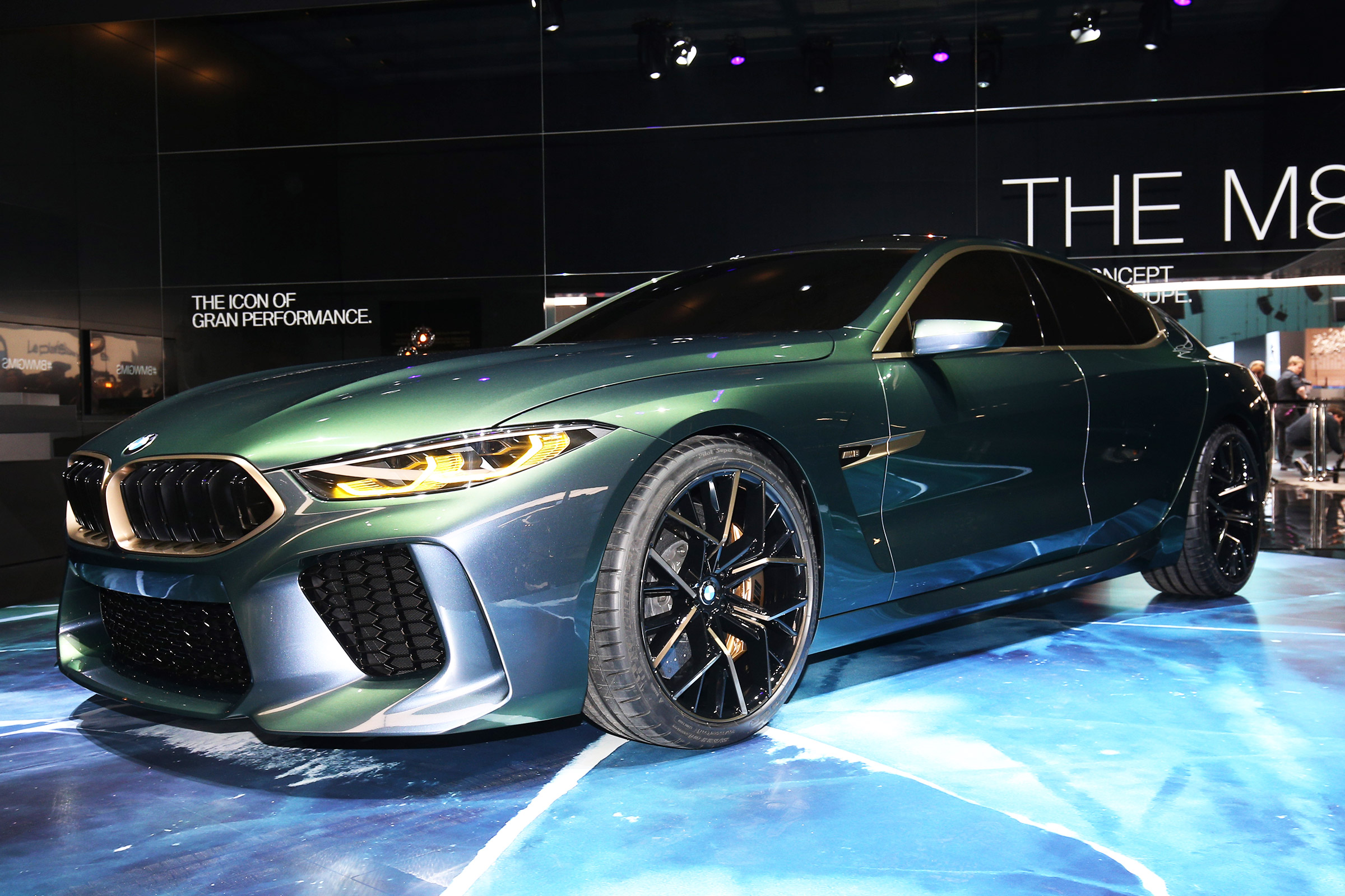 Hot BMW M8 Gran Coupe Concept revealed at Geneva Motor 