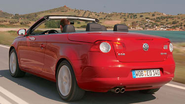 Rear view of VW Eos