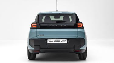 Dacia Spring 2026 - full rear 