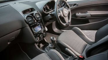 Vauxhall Corsa VXR ClubSport interior