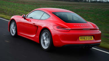 Used Porsche Cayman Mk2 - rear