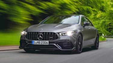 Mercedes-AMG CLA 45 - front tracking 
