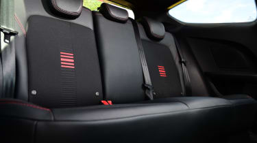 Ford Fiesta ST-Line rear seats