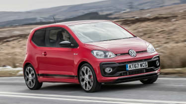 Volkswagen up! GTI - front tracking