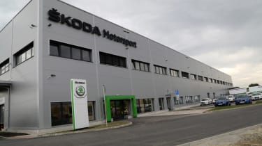 Skoda Motorsport factory