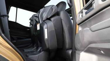 Toyota Land Cruiser - second row seats tumbled forward