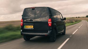 Fiat E-Scudo - rear tracking