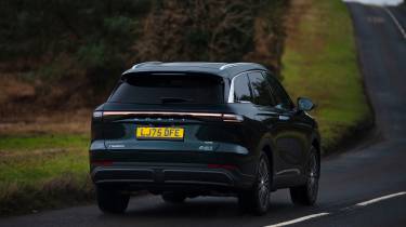 New Chery Tiggo 9 2025 UK review - rear