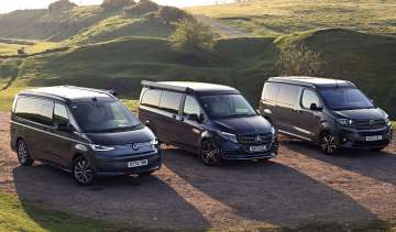 Volkswagen California, Mercedes Marco Polo and Citroen Holidays - front static