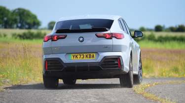 BMW iX2 - rear cornering