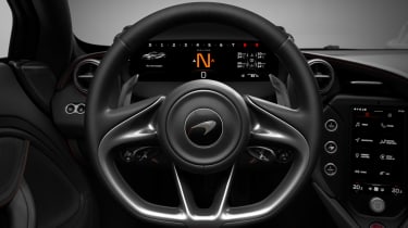McLaren 750S - steering wheel