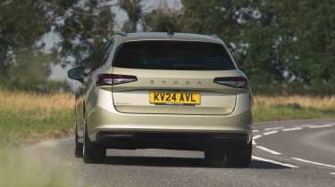 Skoda Superb Estate - rear full width image