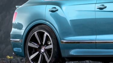 Bentley Bentayga coupe SUV - rendering detail rear