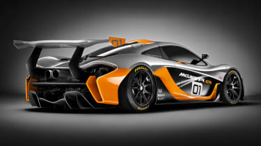 McLaren P1 GTR rear