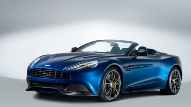 Aston Martin Vanquish Volante front